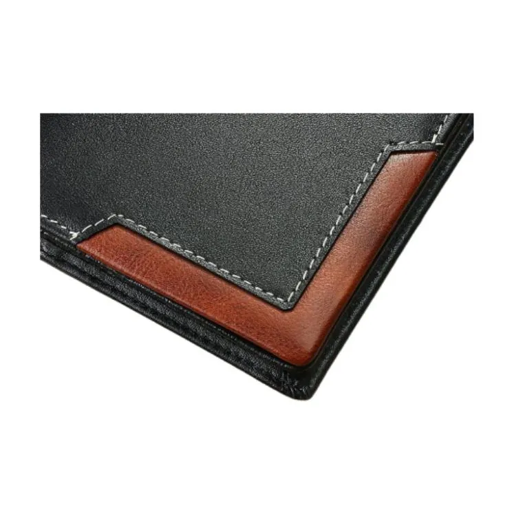 LARTIGENT Cow Leather Money Clip Card Holder Long Wallet Regular Men's Multicolor-1