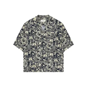 LANEUS Boxy Bowling Shirt