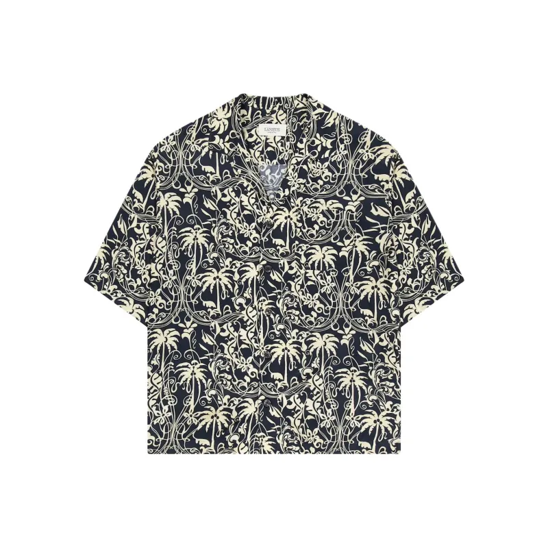 LANEUS Boxy Bowling Shirt-0