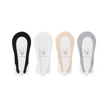 SOIE No Show Socks Women's 4 Pack