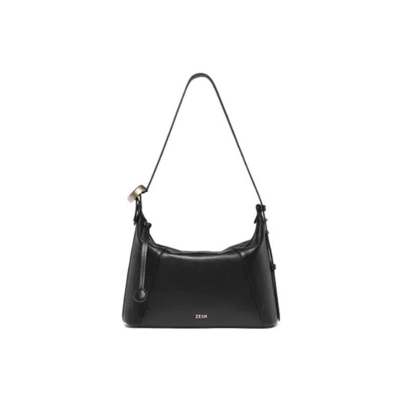 ZESH Vegetable Tanned Cow Leather Lunch Bag, Handbag, Shoulder Bag Medium Size Women's Multicolor-5