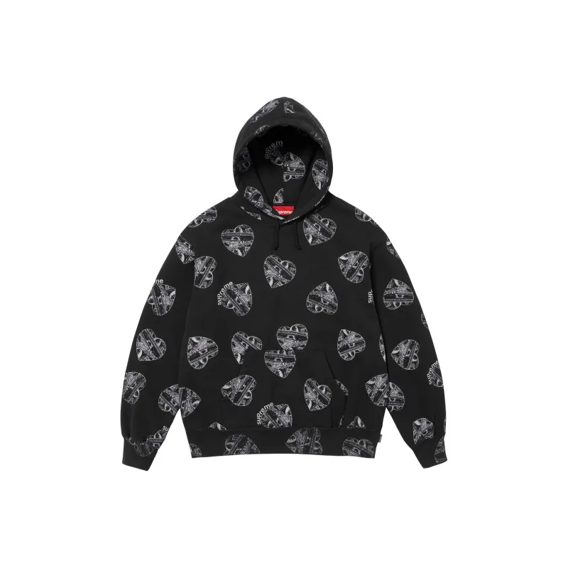 Supreme Love Cash Hooded Sweatshirt-0