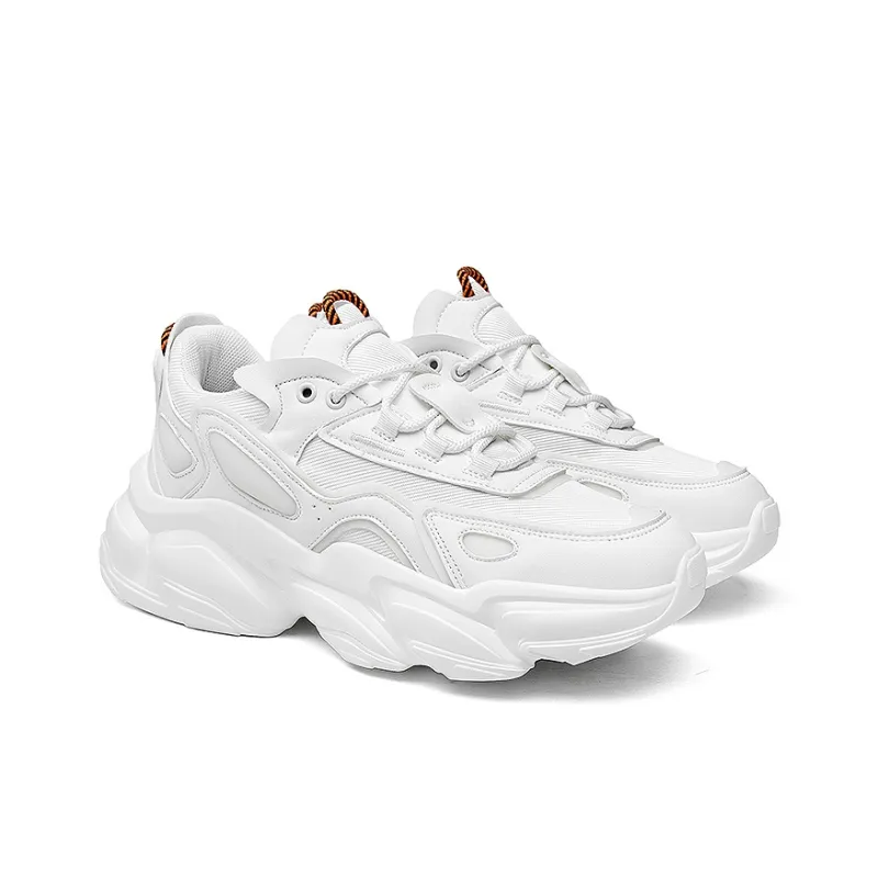 OUBT Slip Resistant, Abrasion Resistant, Breathable Low Top Chunky Sneakers Unisex-13