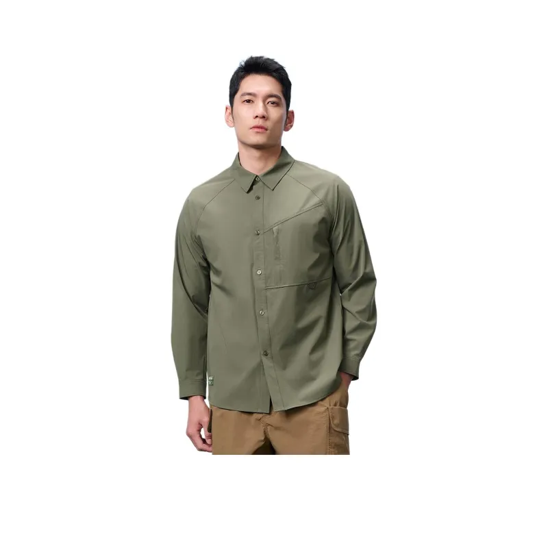 OUTDOOR PRODUCTS Shirt Men's Lichen Dark Green-0