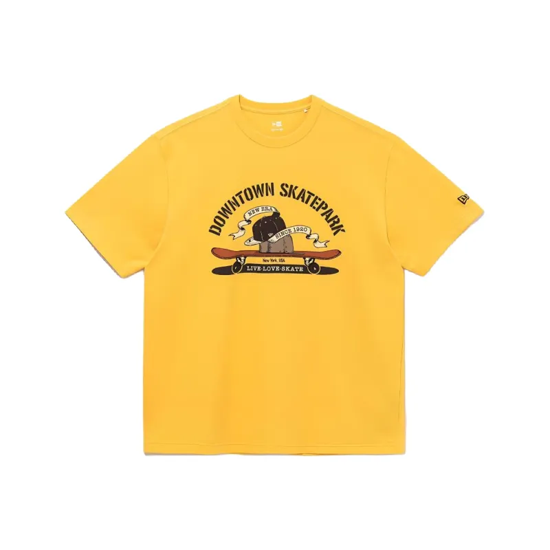 New Era T Shirts Unisex Yellow-0