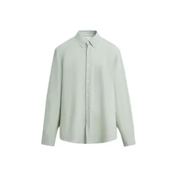 ZARA Shirts Men Lake Green
