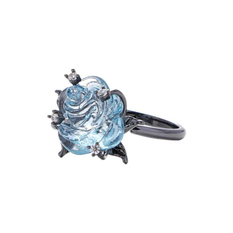 KING OF BLING Alloy, Zircon, Resin Rings Women's-0