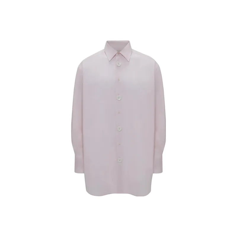 JW Anderson FW23 Oversized Shirt With Ceramic Buttons Shirt Men's Pink-0