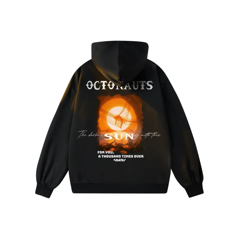 Small Columns Under The Sea Hoodie Unisex-4