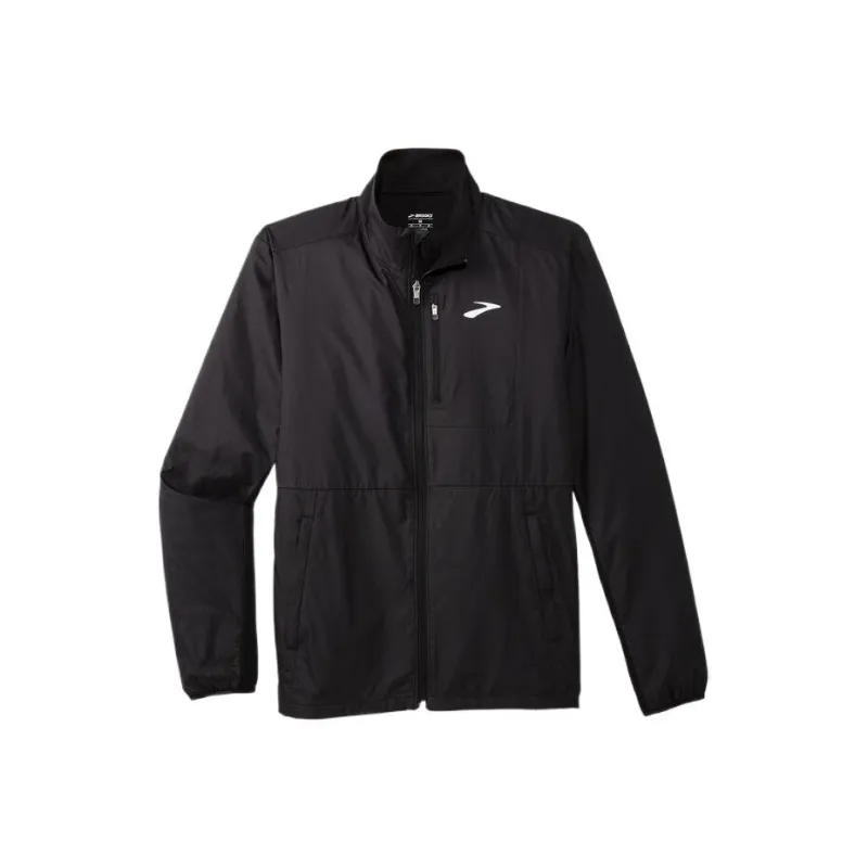 Brooks Jackets Men Black-0