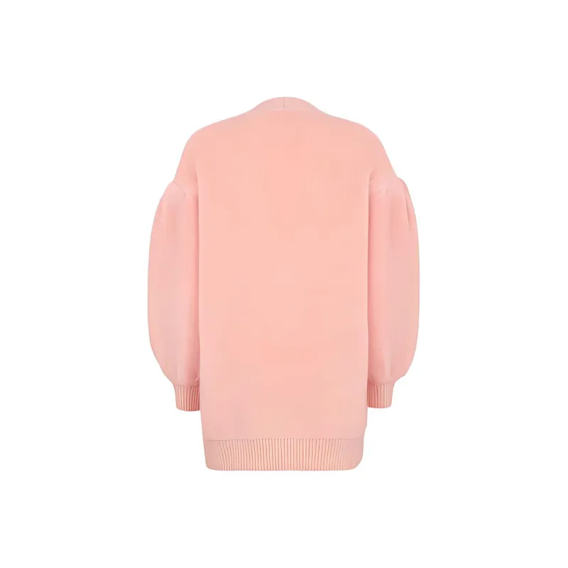 FENDI SS21 Loose Fit Knitwear Women's Pink-1