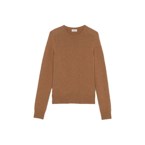 SAINT LAURENT Crewneck Long Sleeved Jumper