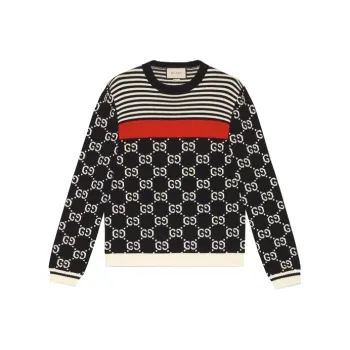 GUCCI Sweaters Men Dark Blue