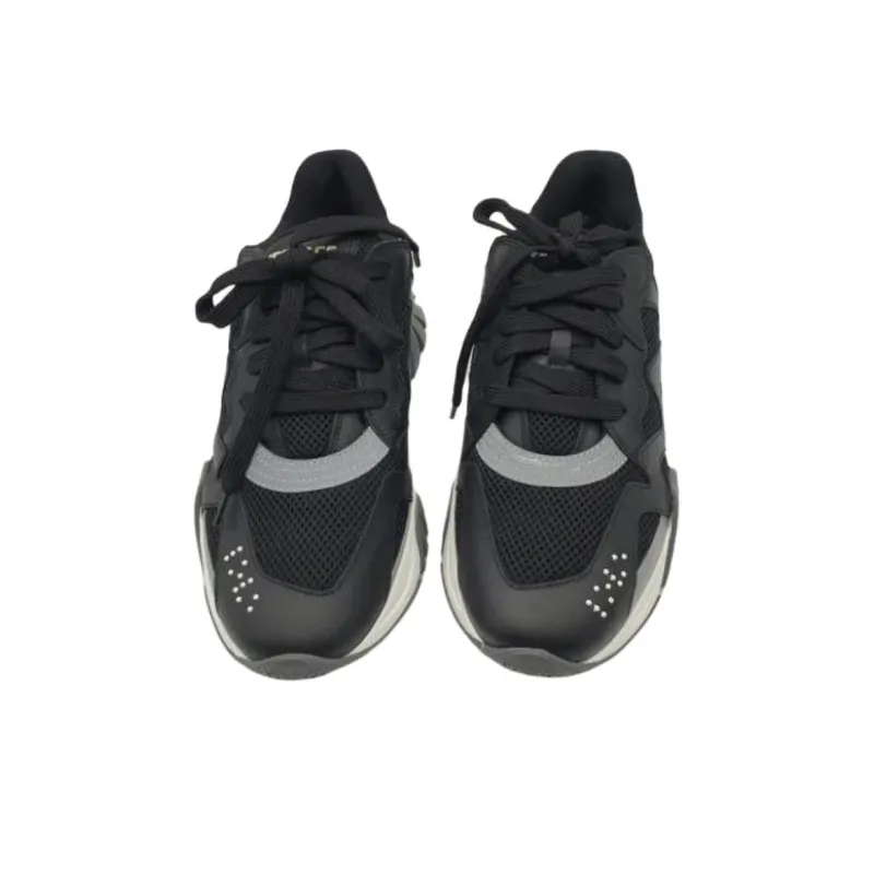 VERSACE Squalo Low Top Casual Shoes Men's Black-3