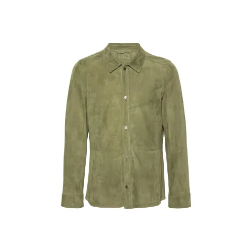 DESA 1972 Spread collar Suede Shirt