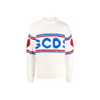 GCDS Sweaters Men White
