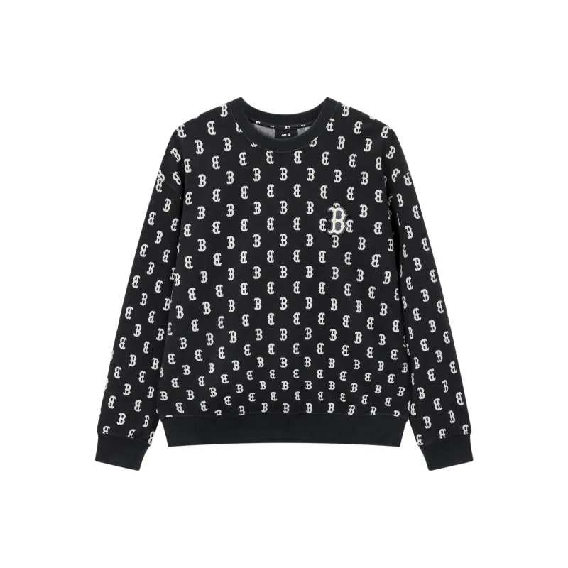 MLB Boston Red Sox Sweatshirt Unisex Charcoal Gray-0