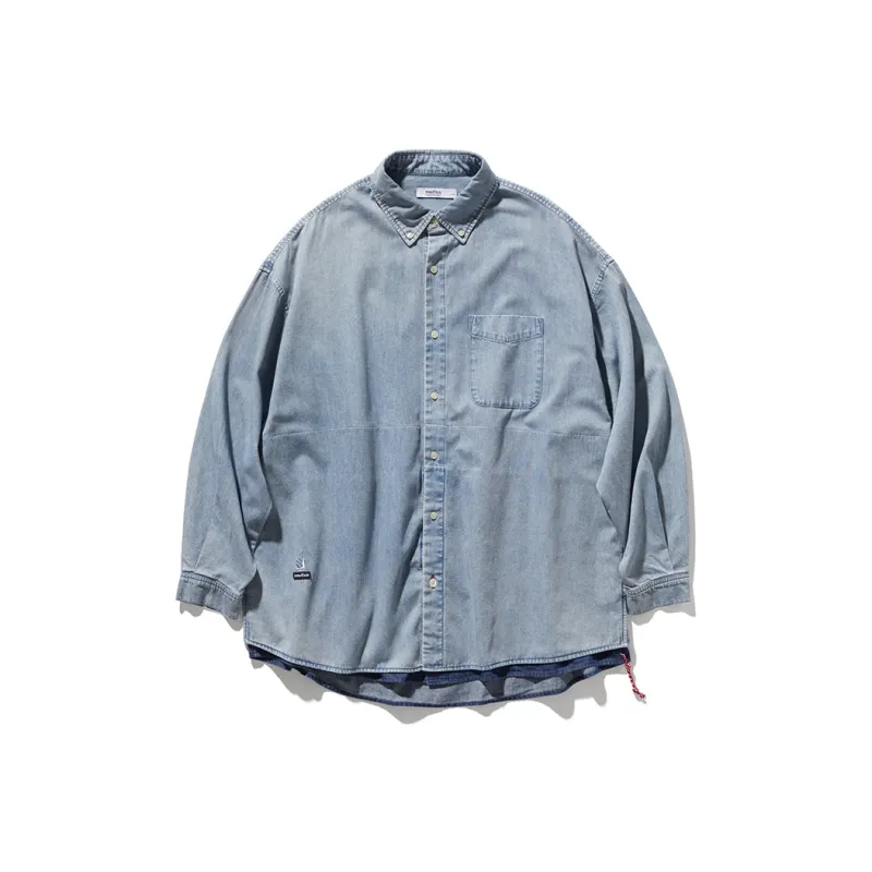Nautica White Sail Nautica White Sail SS24 Shirts Unisex Light Blue-0