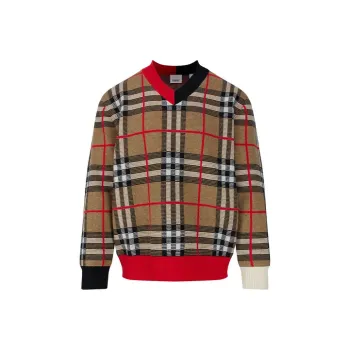 Burberry Sweaters Men Brown
