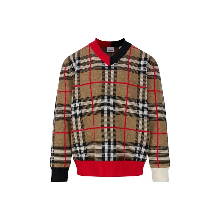 Burberry Sweaters Men Brown-0