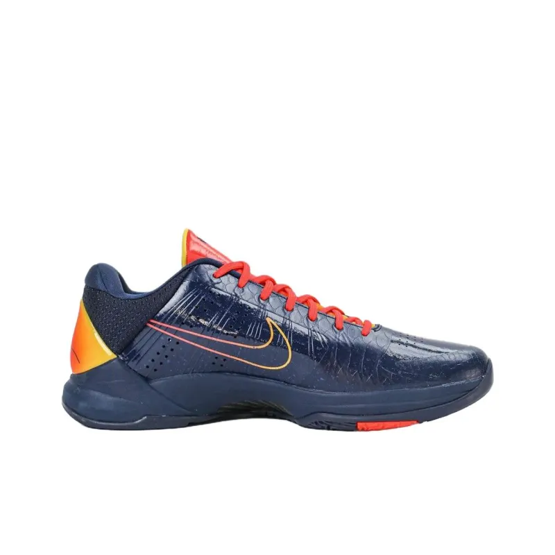 Caitlin Clark x Nike Kobe 5 Anti Slip Wear Resistant Low Top Basketball Shoes Unisex Blue-1