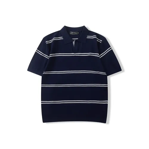 I'm David Polo Shirt Men's Navy Blue