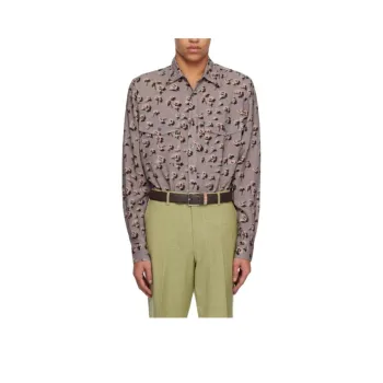 Paul Smith Shirts Men Purple