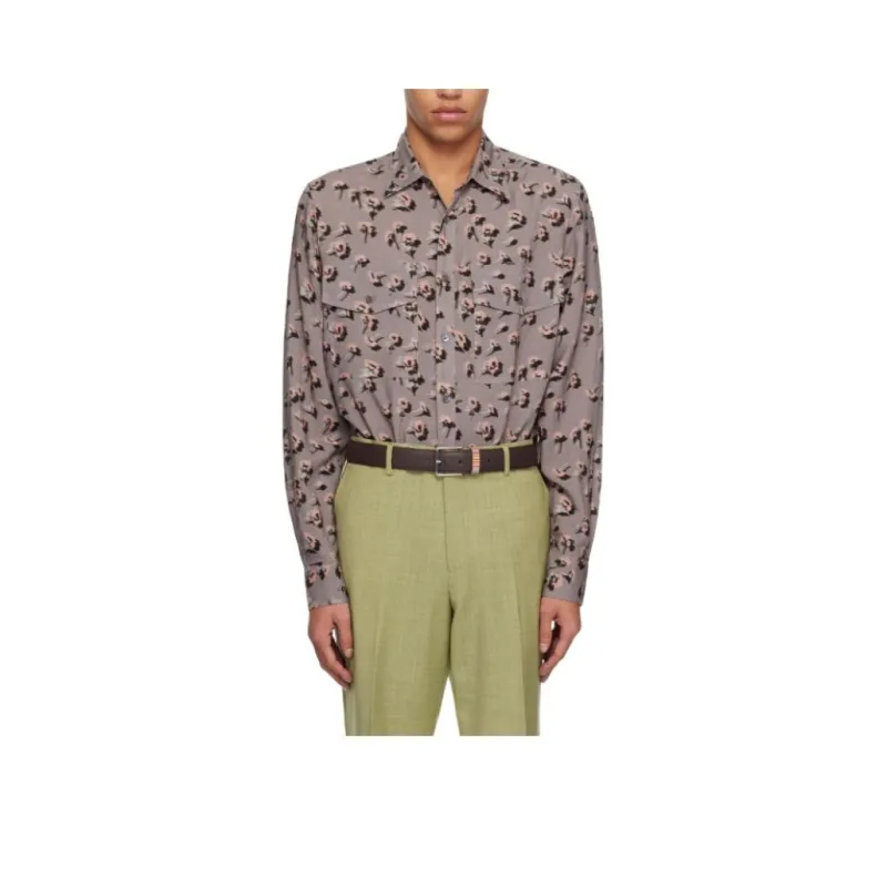 Paul Smith Shirts Men Purple-0