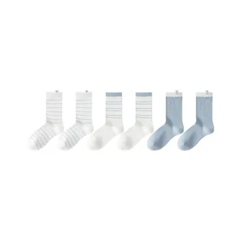 Cotton Gene Mid Calf Socks Women's Combo Set