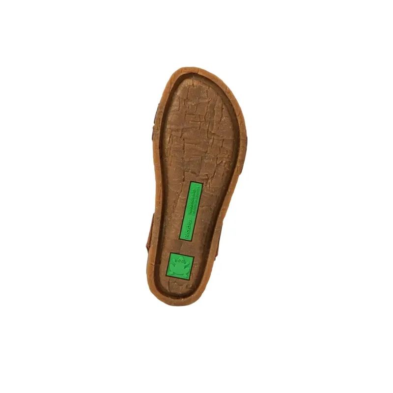 El Naturalista PANGLAO One Strap Sandals Women's Brown-4