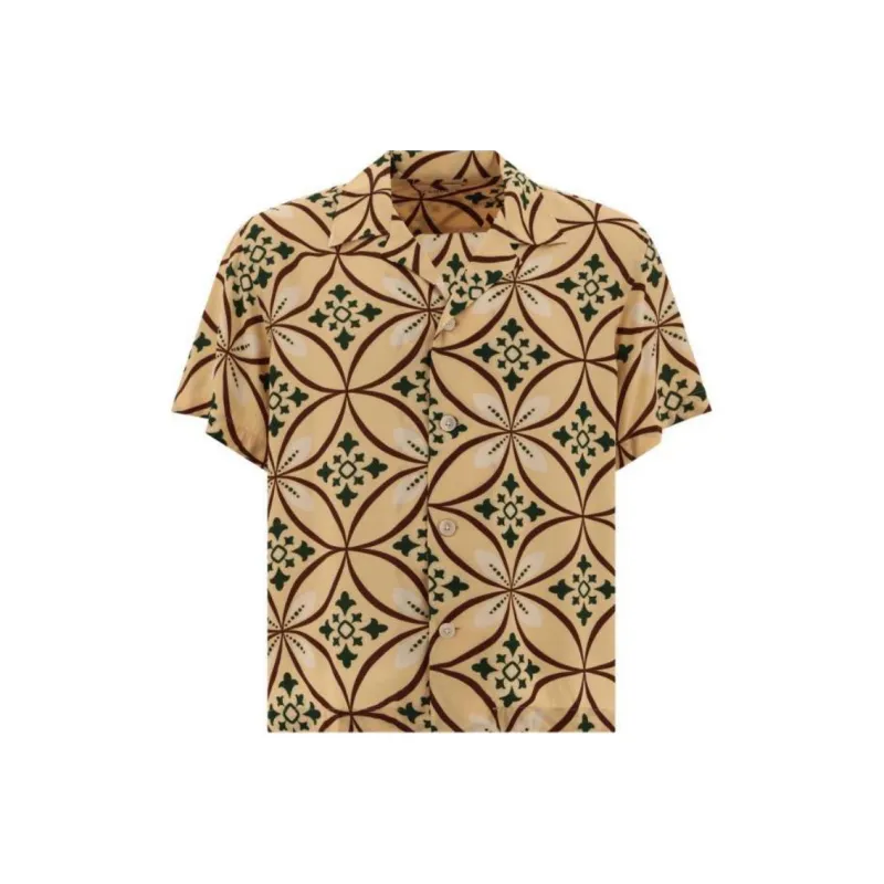 BODE Greer Short Sleeve Shirt-0