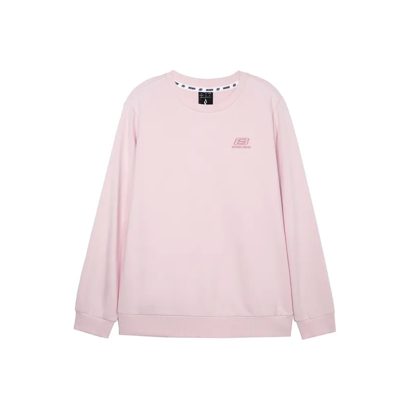 Skechers Sweatshirt Unisex Light Purple Pink-0
