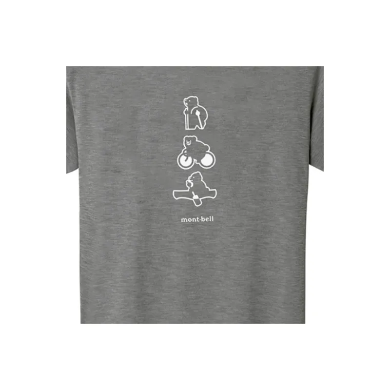 MONTBELL T Shirts Unisex-3