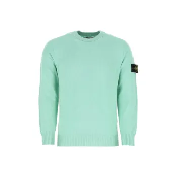 STONE ISLAND Sweaters Men Light Green