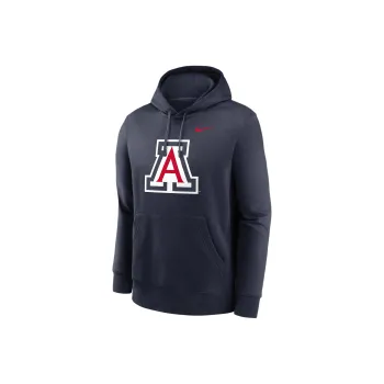 Nike Arizona Wildcats Primetime Evergreen Club Primary Logo Men's Nike College Pullover Hoodie
