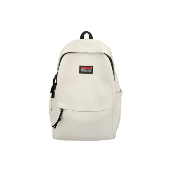 Single Warehouse Nylon Backpack Unisex Black/White/Pink/Gray/Blue/Green