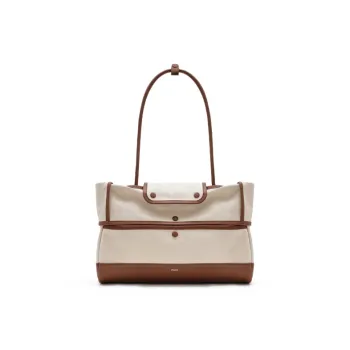 MUVA Canvas Tote Bag, Shoulder Bag Large Size Women's Multicolor