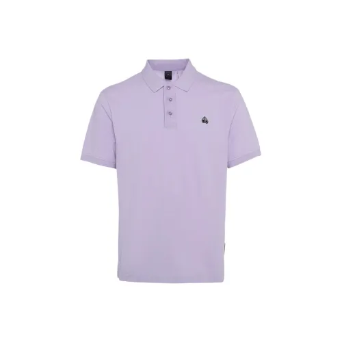 Moose Knuckles Polo Shirt Men's Purple