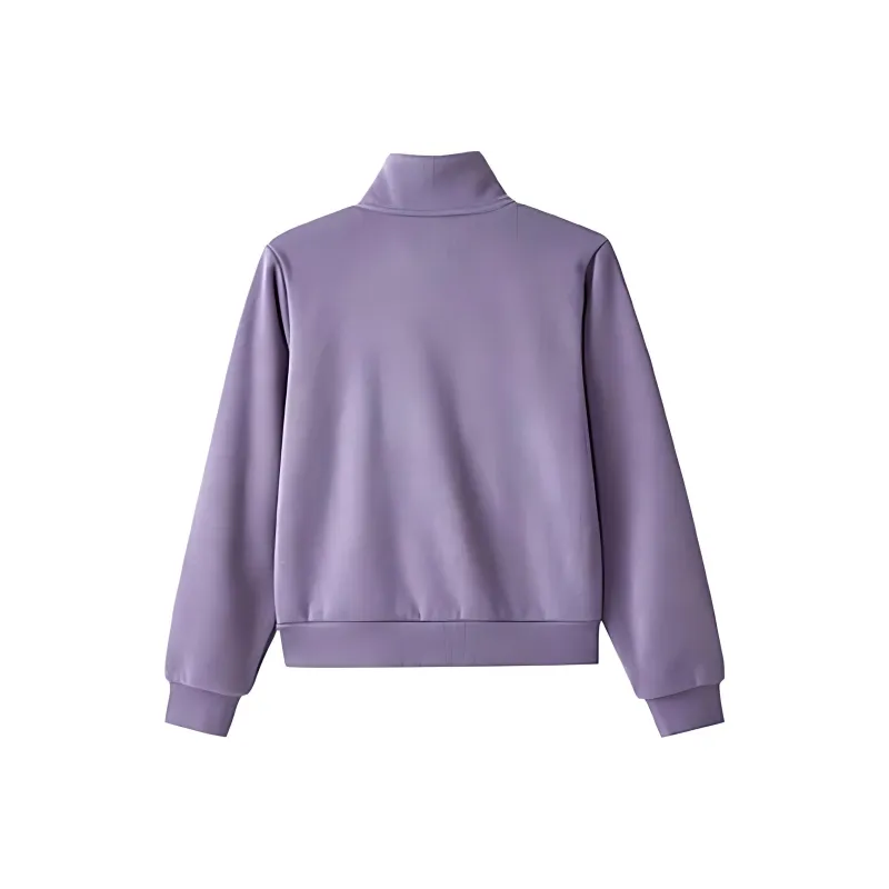 Skechers Sports Life Collection Sweatshirt Women's Grape Bowl Purple-1