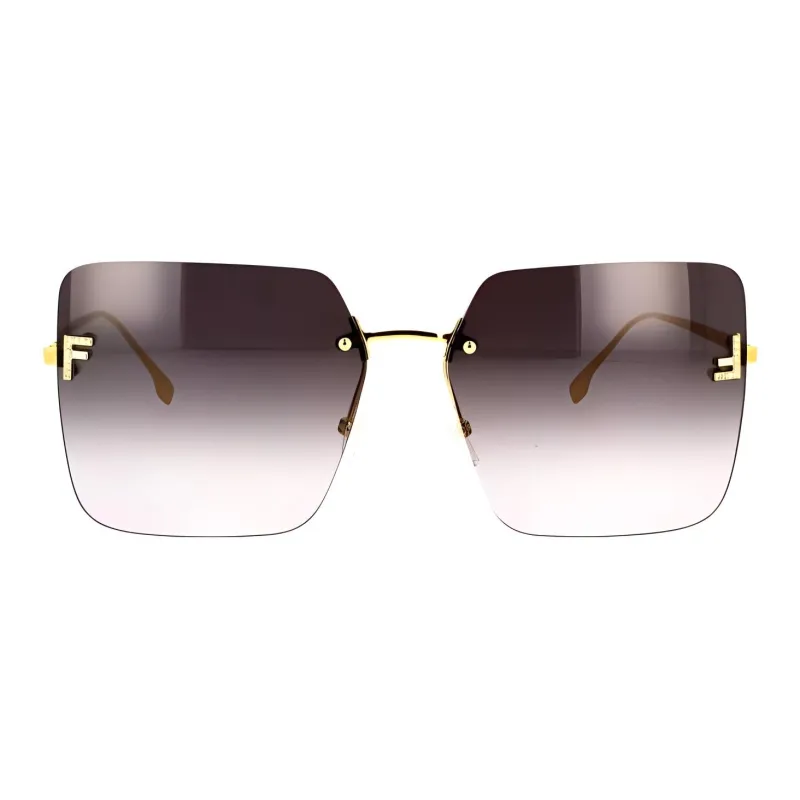FENDI Square Frameless Sunglasses-1