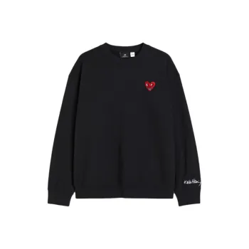 H&M x ·/Keith Haring Sweatshirt Men's Black