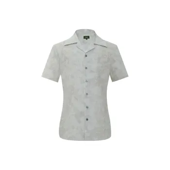 JODOLL Shirt Men's Oil Painting Green