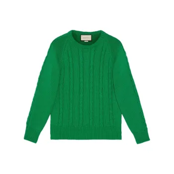 GUCCI Sweaters Men Green