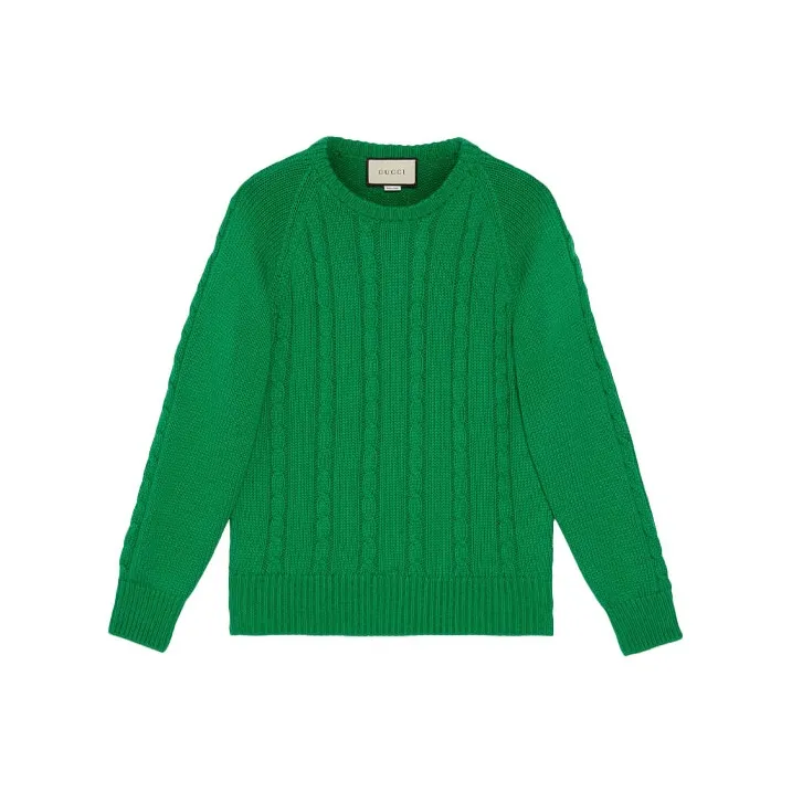 GUCCI Sweaters Men Green-0