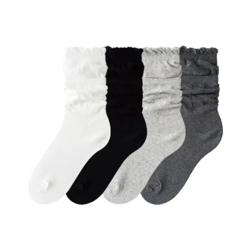 Cotton Gene Mid Calf Socks Women's Combo Set
