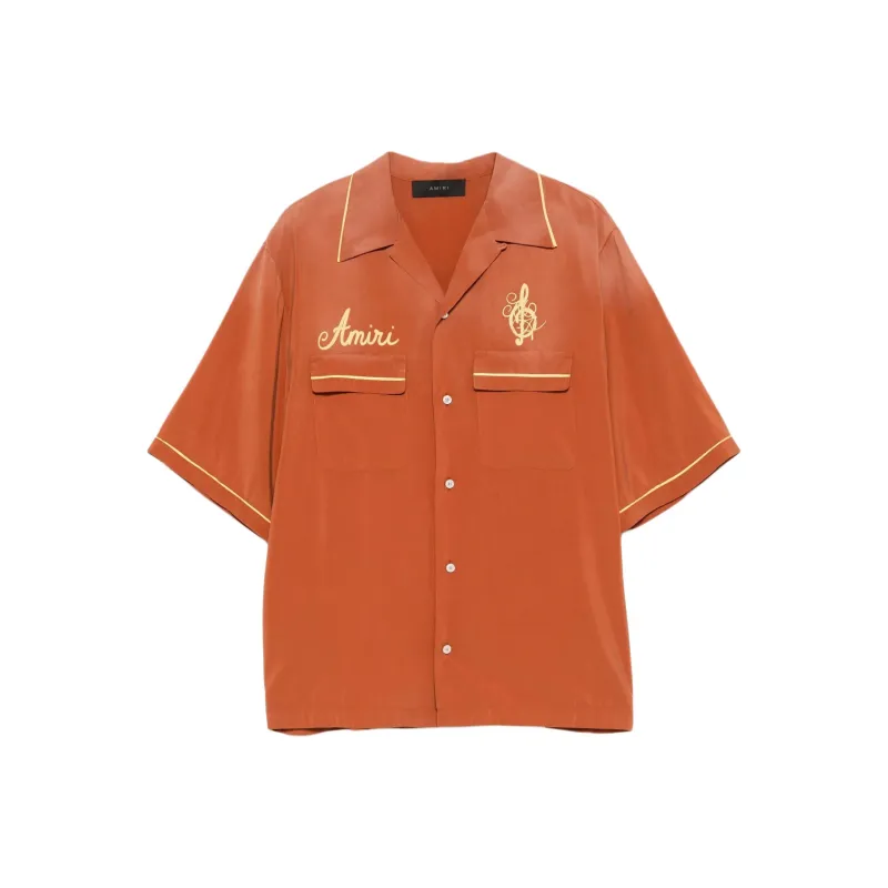 AMIRI Saturday Night Camp Shirt-0