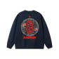 Navy Blue Fleece-Lined Thickened