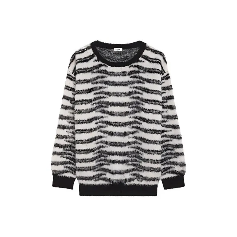 CELINE SS21 Sweater Men's Black White-0