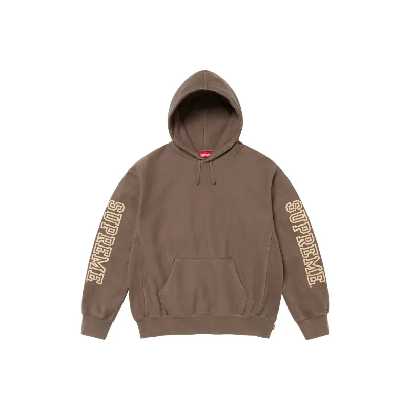 Supreme Collegiate Sleeve Hooded Sweatshirt-6