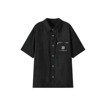 JOHN RICHMOND SS24 Shirt Men's Black Letter